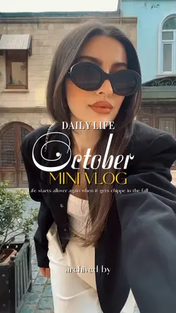 October mini vlog