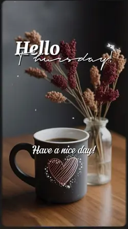 Hello Thursday! 