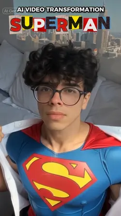 Superman Portrait 