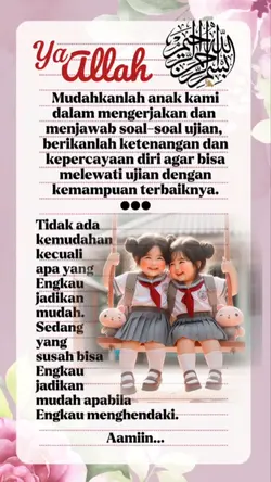 Doa Menghadapi Ujian