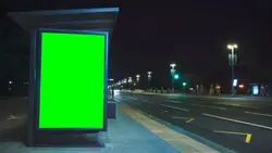 timelaps green scree
