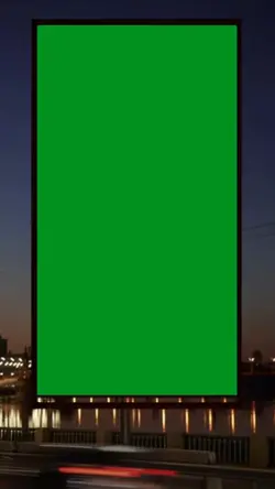 billboard Green scre