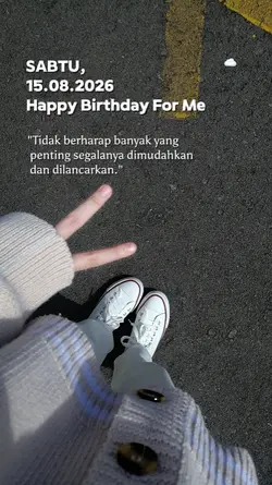 HBD TO ME