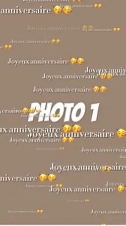 Joyeux anniversaire 