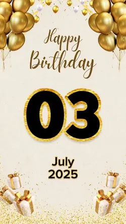 hbd 03 July 2025