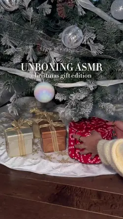 Christmas Gifts Unboxing ASMR