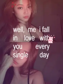 well me i fall in lo
