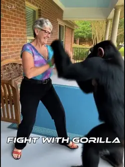 FIGHT WITH GORILLA