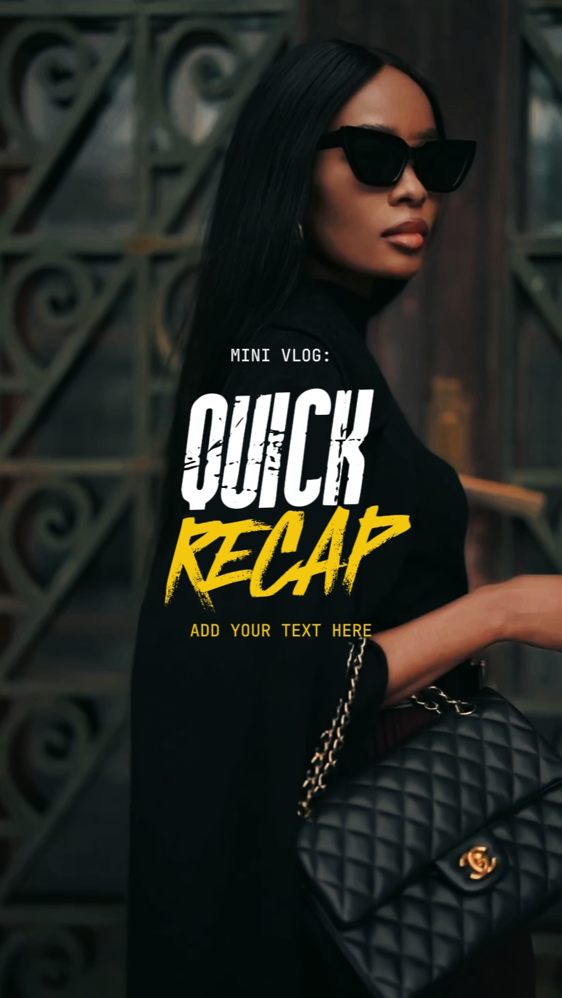 Fast Recap Reel - Pippit