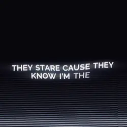 they stare cause