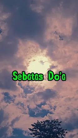 sebatas doa
