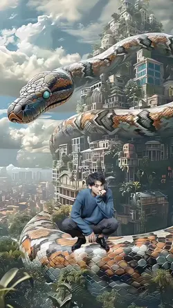 ular raksasa ¹⁵