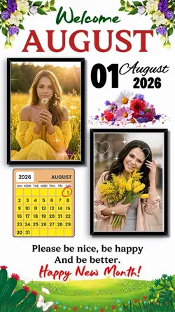 Welcome August 2026