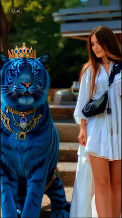 king blue tiger