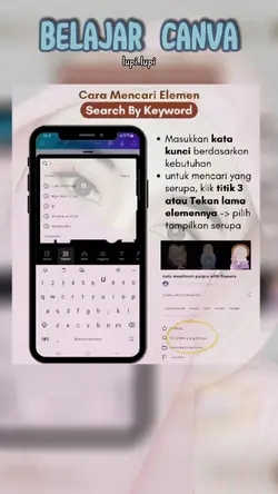 aku belajar canva