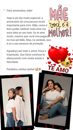aniversário mãe