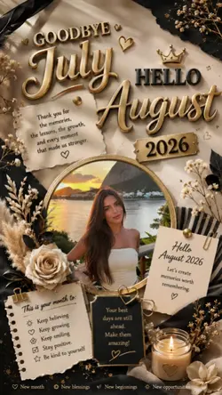 ByeJuly Hello August