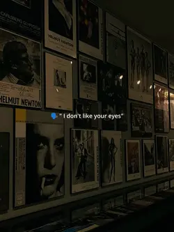 i don't like ur eyes