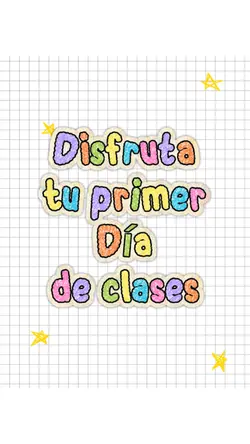 Primer día de clases