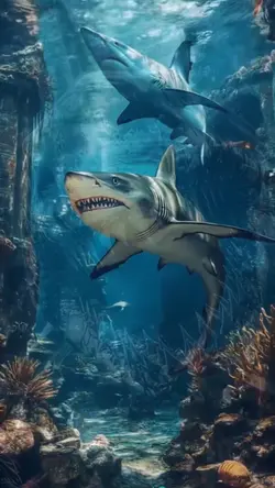 With 🦈 🦈🦈