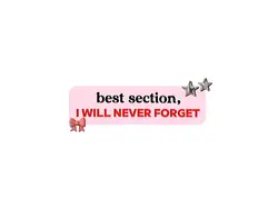 Best section ever! 