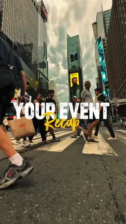 your event recap