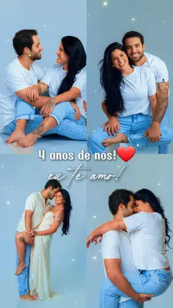 4 anos juntos