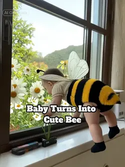 Baby turns into Bee