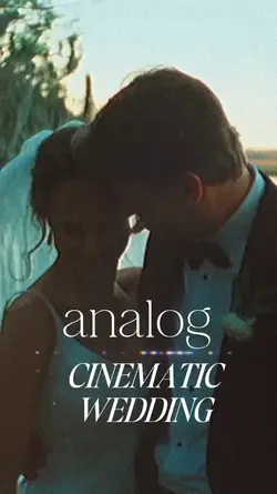 retro wedding film 