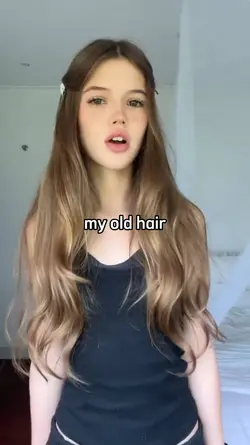 my hair old vs now