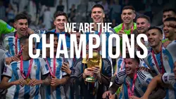WE ARE THE CHAMPIONS