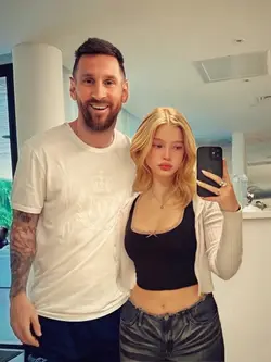 photo with messi