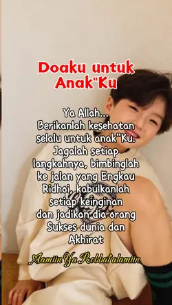 Doaku untuk anakku