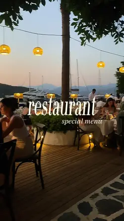 restaurant menu