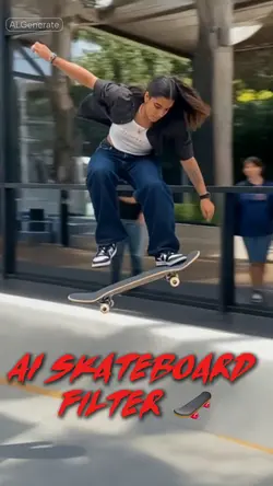 AI Skateboard filter