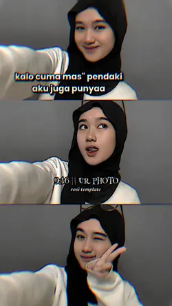 kalo cuma mas" 