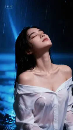 Rain photoshoot