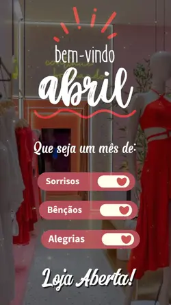 Bem-vindo Abril