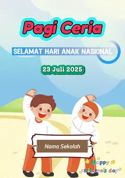 Selamat hari Anak