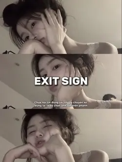 exit sign