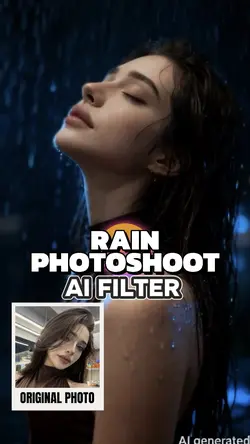 Rain Photoshoot