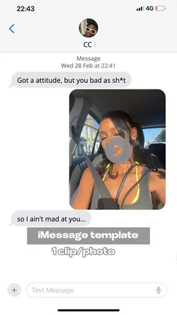 iMessage video