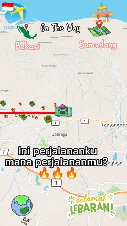 Map Perjalanan Mudik