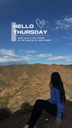 Hopeful Thursday 🤍