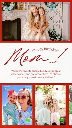 Happy birthday mom