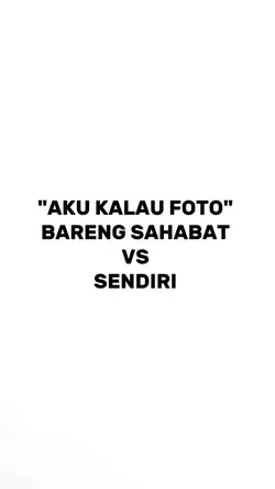 TREND AKU KALAU FOTO