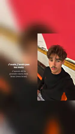 J’avais… - La fouin