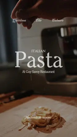 Making Italian Pasta