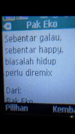 SEBENTAR GALAU SBNTR