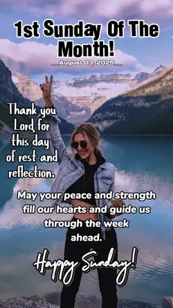 1st Sunday of August